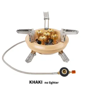موقد غاز 16 كيلووات قابل للطي بخمسة نواة فرن . 16 kW Folding Gas Stove with Five Oven Core