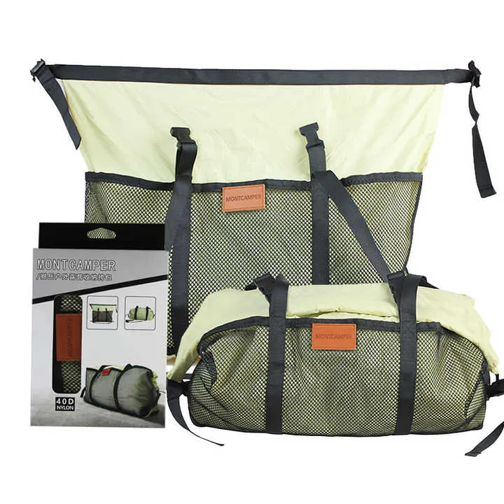 حقيبة تخييم خفيفة الوزن وقابلة للحمل كبيرة . Wholesale Lightweight Portable Large Capacity