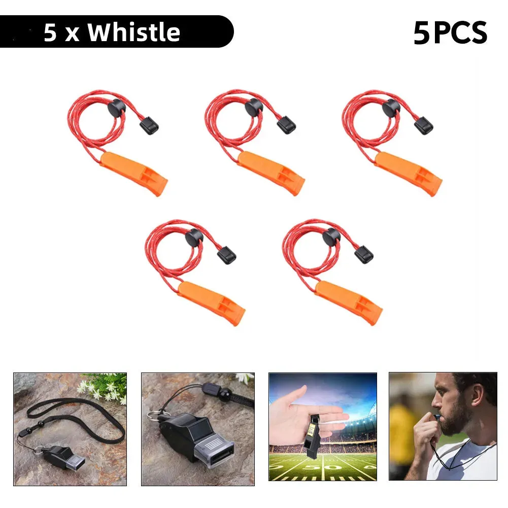 1-10PC Outdoor Kayak Scuba Diving Rescue Emergency Safety Whistles Water Sports Outdoor Survival Camping Boating SwimmingWhistle