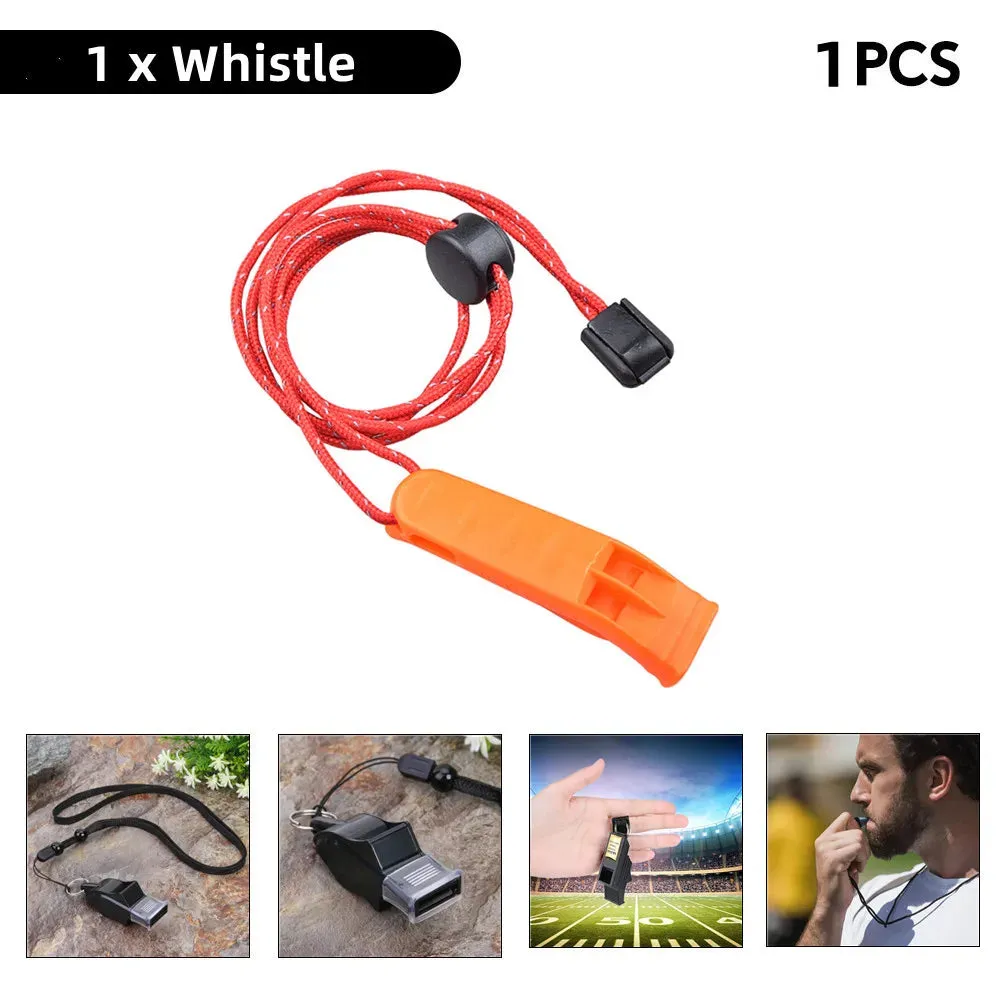 1-10PC Outdoor Kayak Scuba Diving Rescue Emergency Safety Whistles Water Sports Outdoor Survival Camping Boating SwimmingWhistle