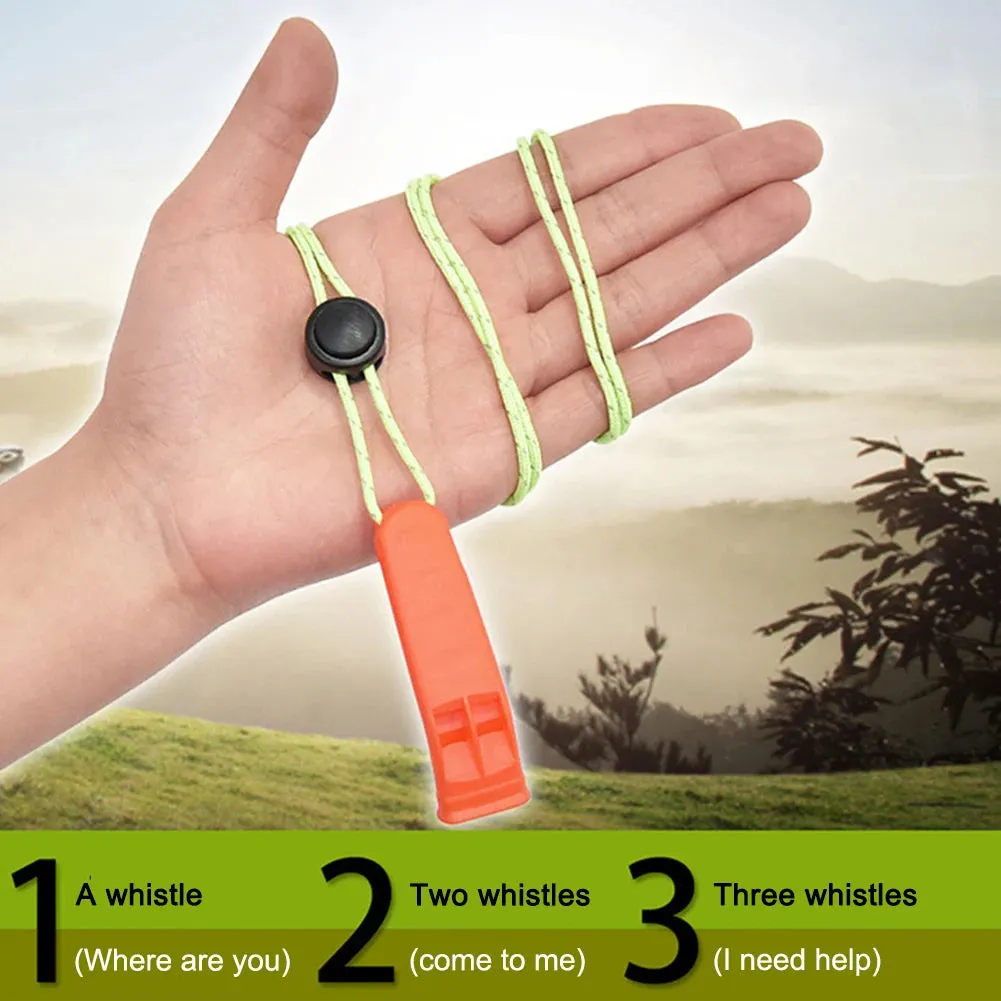 1-10PC Outdoor Kayak Scuba Diving Rescue Emergency Safety Whistles Water Sports Outdoor Survival Camping Boating SwimmingWhistle