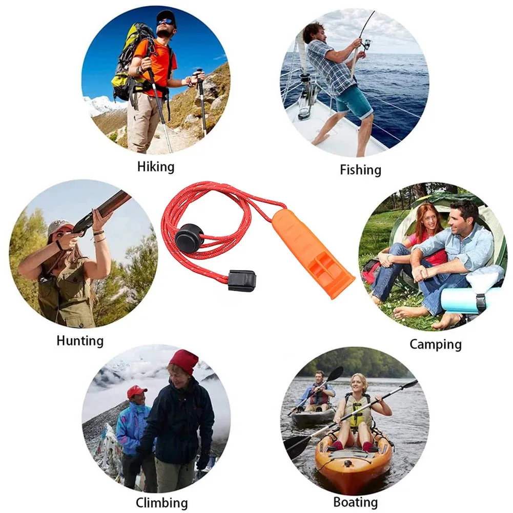 1-10PC Outdoor Kayak Scuba Diving Rescue Emergency Safety Whistles Water Sports Outdoor Survival Camping Boating SwimmingWhistle