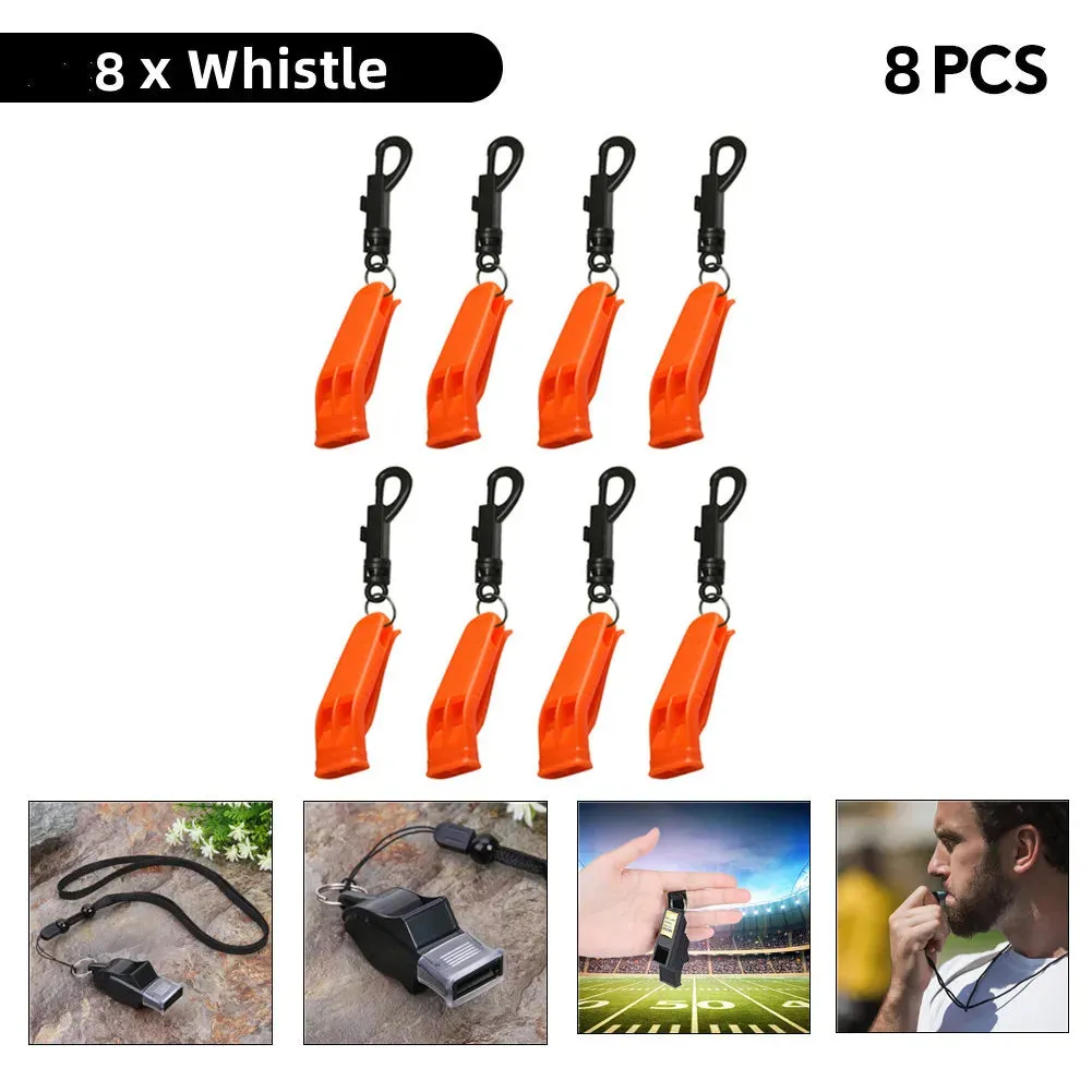 1-10PC Outdoor Kayak Scuba Diving Rescue Emergency Safety Whistles Water Sports Outdoor Survival Camping Boating SwimmingWhistle