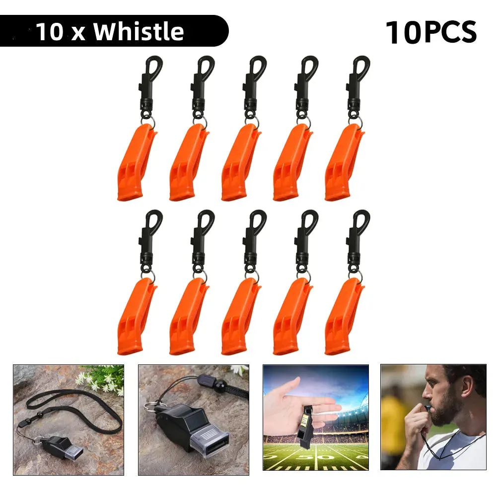 1-10PC Outdoor Kayak Scuba Diving Rescue Emergency Safety Whistles Water Sports Outdoor Survival Camping Boating SwimmingWhistle