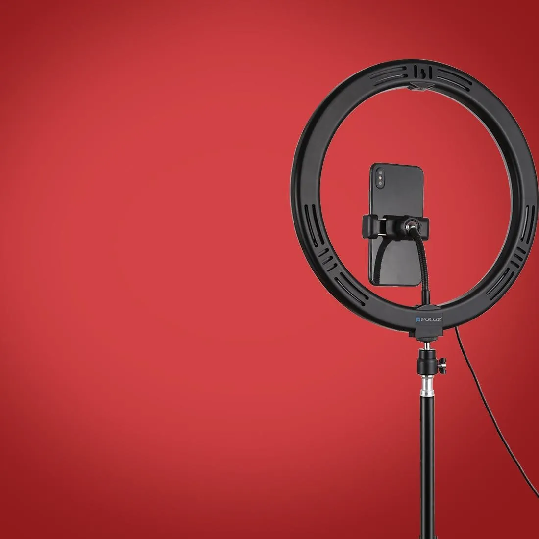 11.8" LED Ring Light Kit with Tripod & Phone Clamp