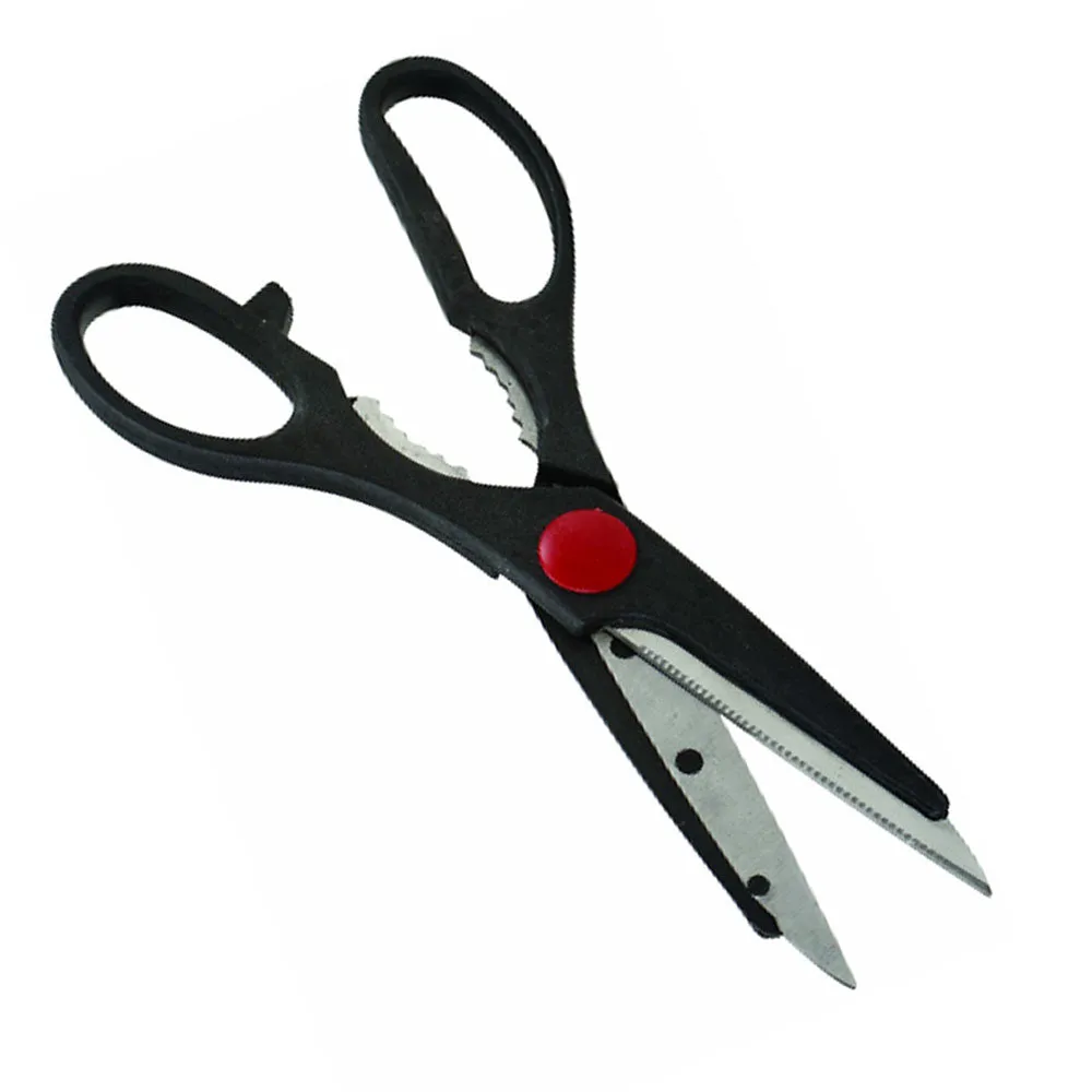 2 All Purpose Kitchen Shears Durable Stainless Steel Scissors Food Fish Meat 8"L