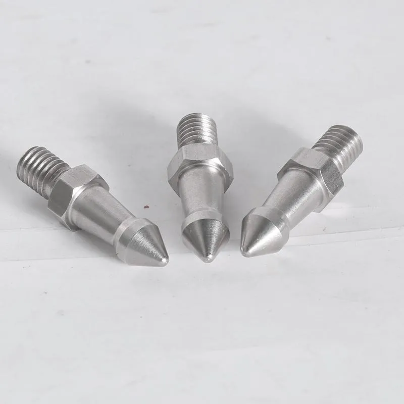 2 Stainless Steel 3 / 8 Feet Screws For Slr Tripod