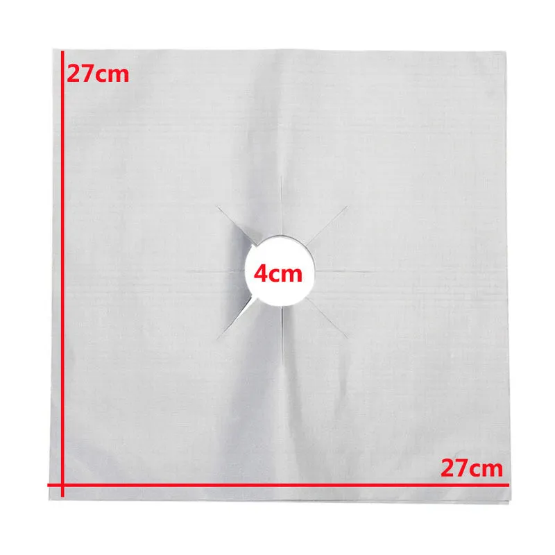4PCS Stove Protector Cover Liner Gas Stove Protector Gas Stove Stovetop Burner Protector Kitchen Accessories Mat Cooker Cover