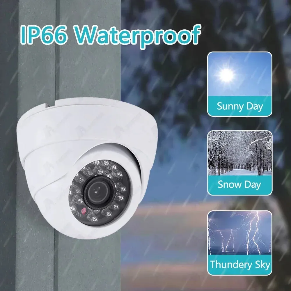 5MP AHD Camera Video Security Cameras IR-CUT Vision Day & Night Surveillance Indoor Outdoor CCTV Digital Security Surveillance