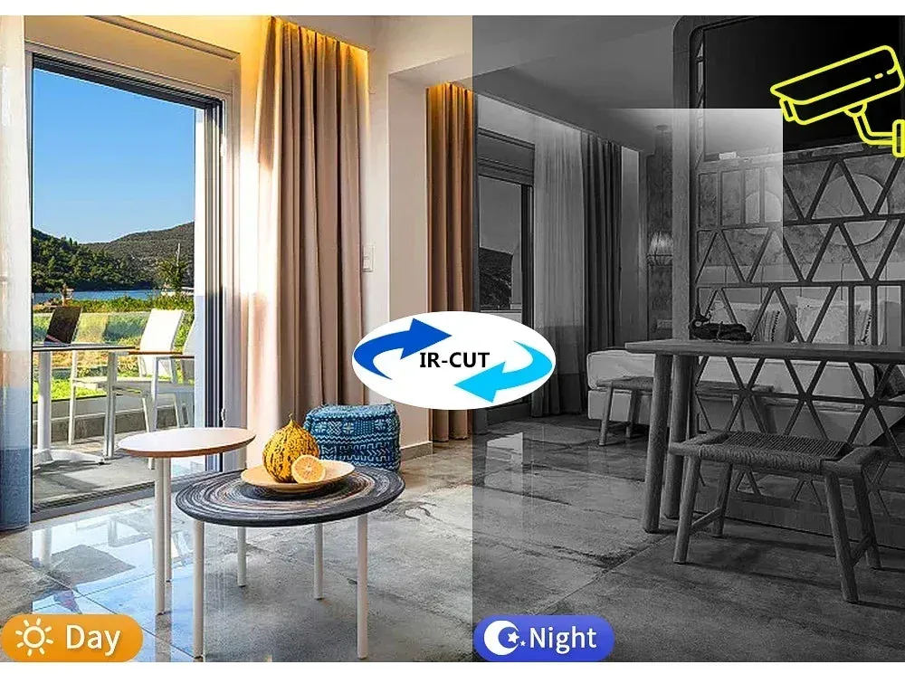 5MP AHD Camera Video Security Cameras IR-CUT Vision Day & Night Surveillance Indoor Outdoor CCTV Digital Security Surveillance