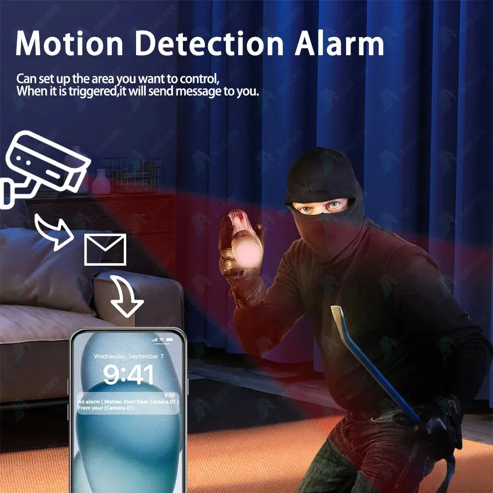 5MP AHD Camera Video Security Cameras IR-CUT Vision Day & Night Surveillance Indoor Outdoor CCTV Digital Security Surveillance