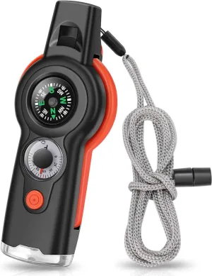 7 in 1 Emergency Survival Function Whistle