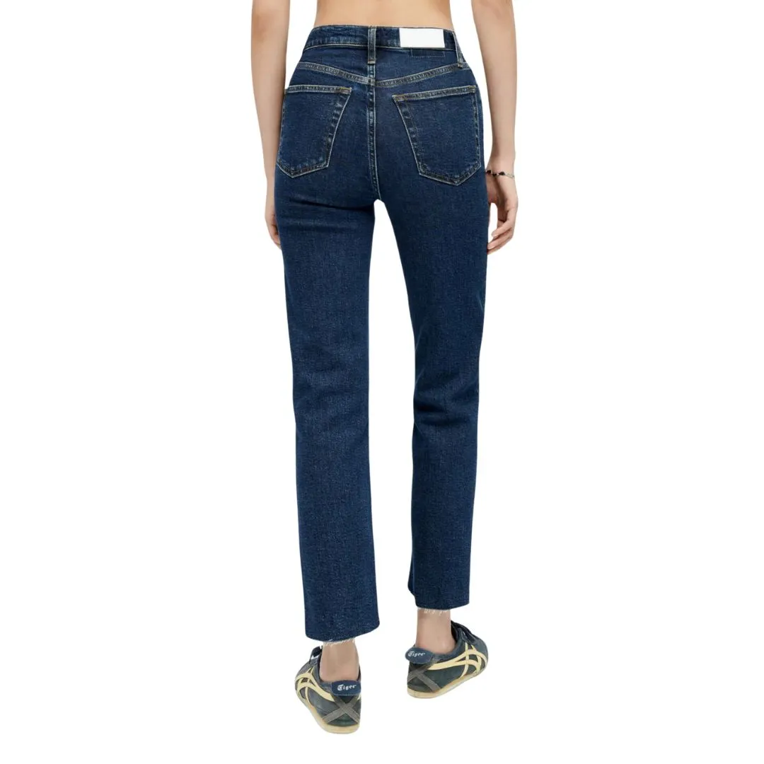 70s Stove Pipe Jeans (Dark Rinse)