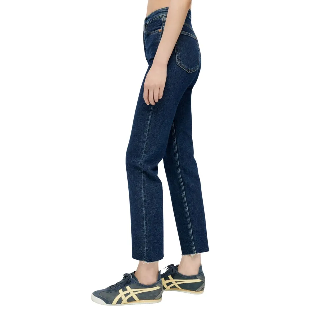 70s Stove Pipe Jeans (Dark Rinse)