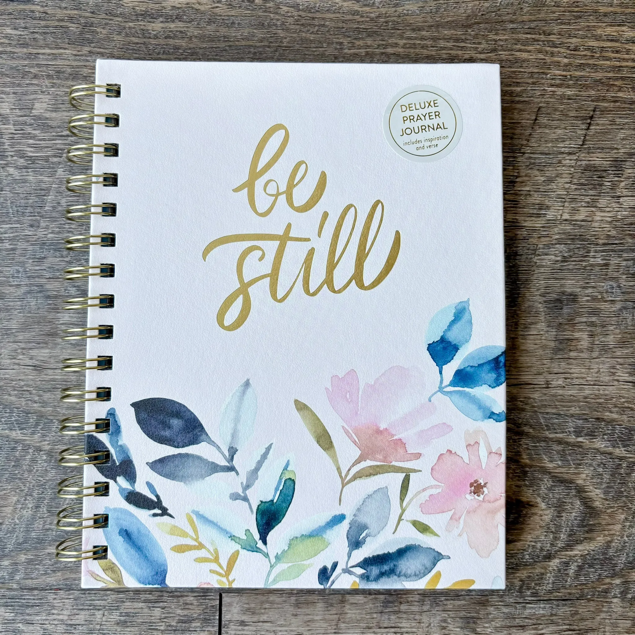 Be Still Spiral Prayer Journal