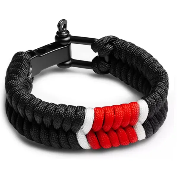 BJJ Braided Belt Ranked Bracelet