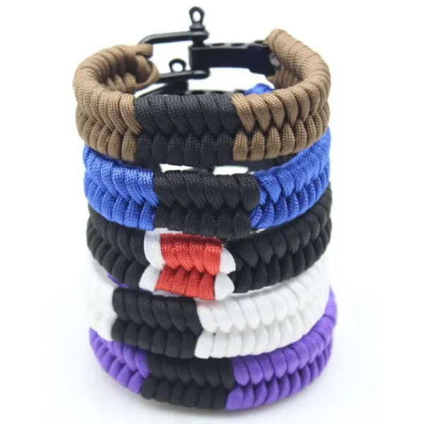 BJJ Braided Belt Ranked Bracelet