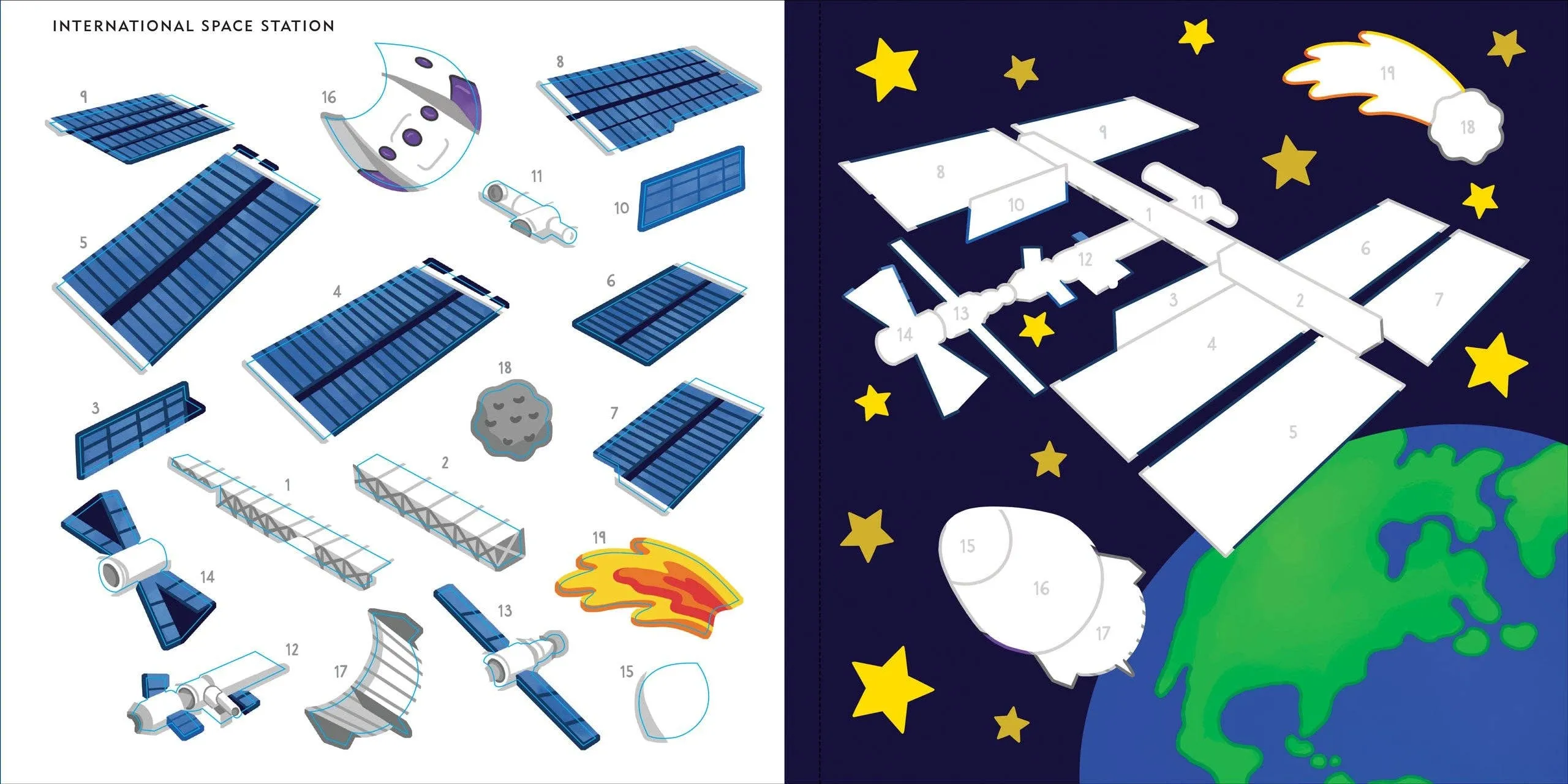 Color-By-Sticker Book || Outer Space
