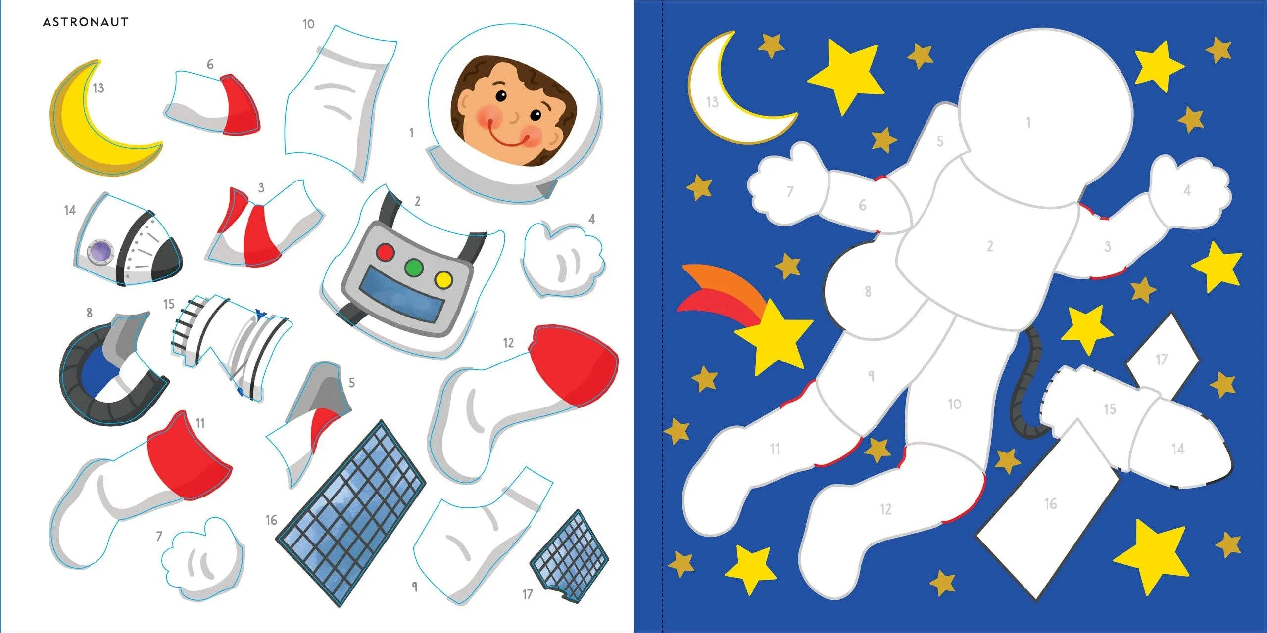 Color-By-Sticker Book || Outer Space