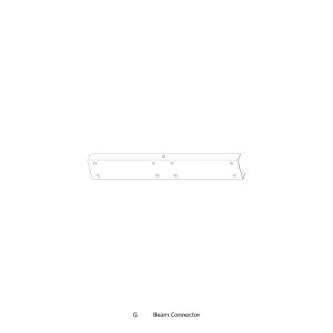 FTPG100TEX-GRY-Part G Beam Connector