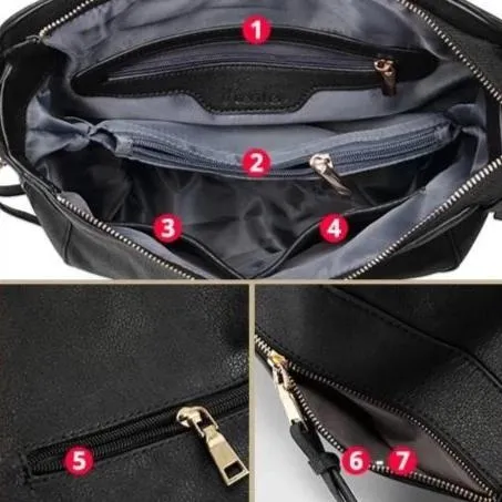 Hana Hobo Crossbody Shoulder Bag