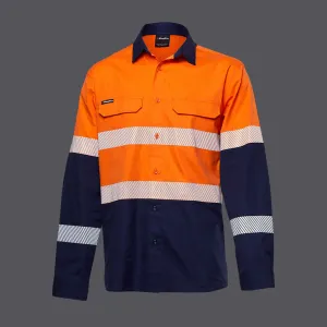 King Gee K54028 WC Pro Stretch Ripstop Shirt LS Taped
