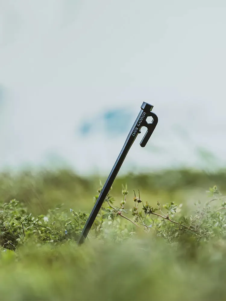 Mobi Garden Outdoor Camping Tent Tools Cast Iron Stake Mattress Windproof Fixed Accessories Rope Stake