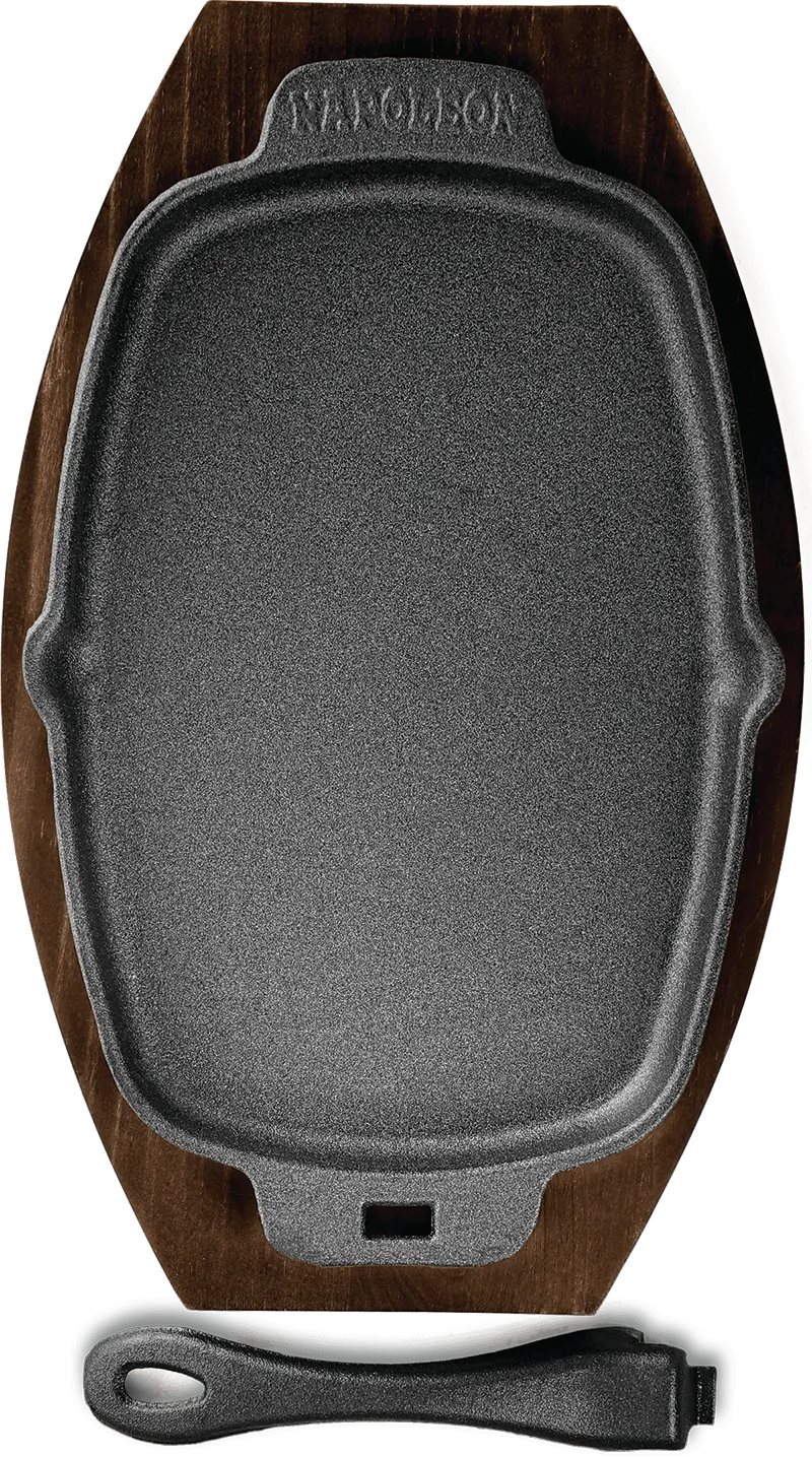 Napoleon Cast Iron Sizzle Platter 56008
