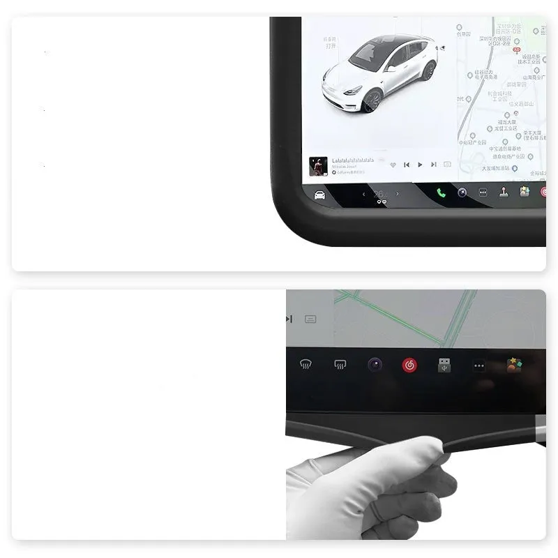 Navigation Plaid Screen Protector for Tesla  Model 3/Y