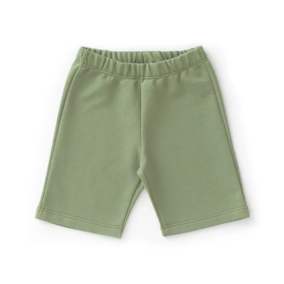 Play Shorts - Solid Leaf Green by Winter Water Factory