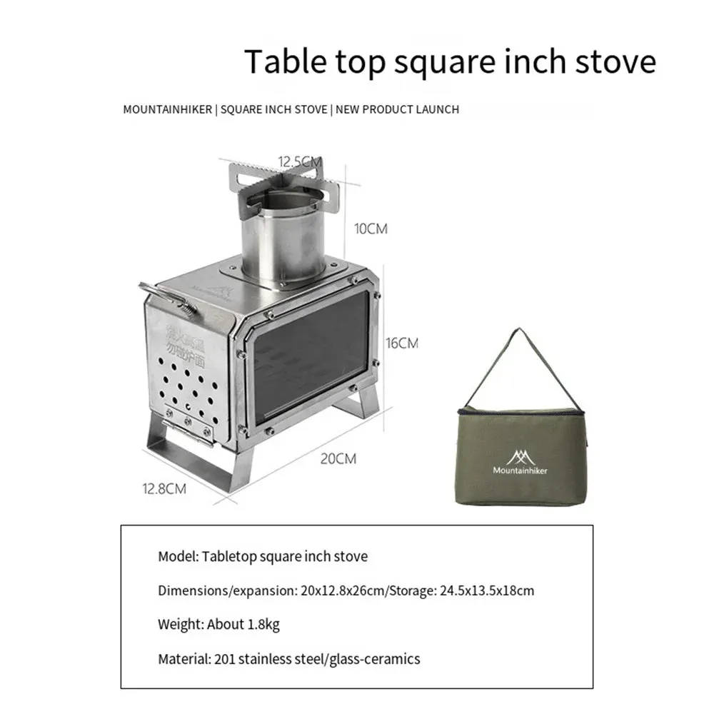 Portable Lightweight Camping Wood Stove