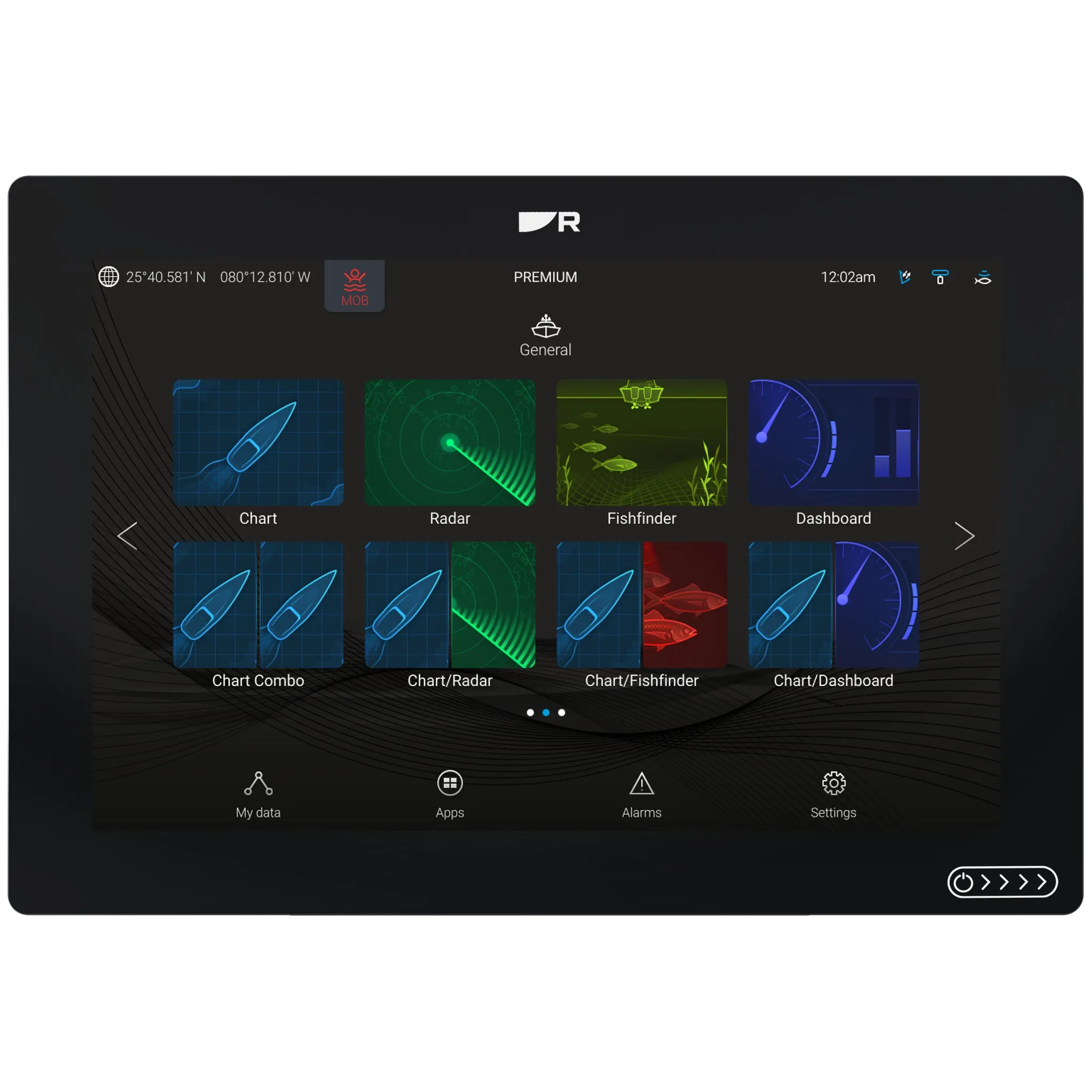 Raymarine Axiom  12 MFD No Charts