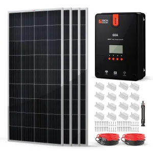 Rich Solar 800 Watt Solar Kit Complete Off-Grid Solar System for RVs, Boats, Tiny Homes