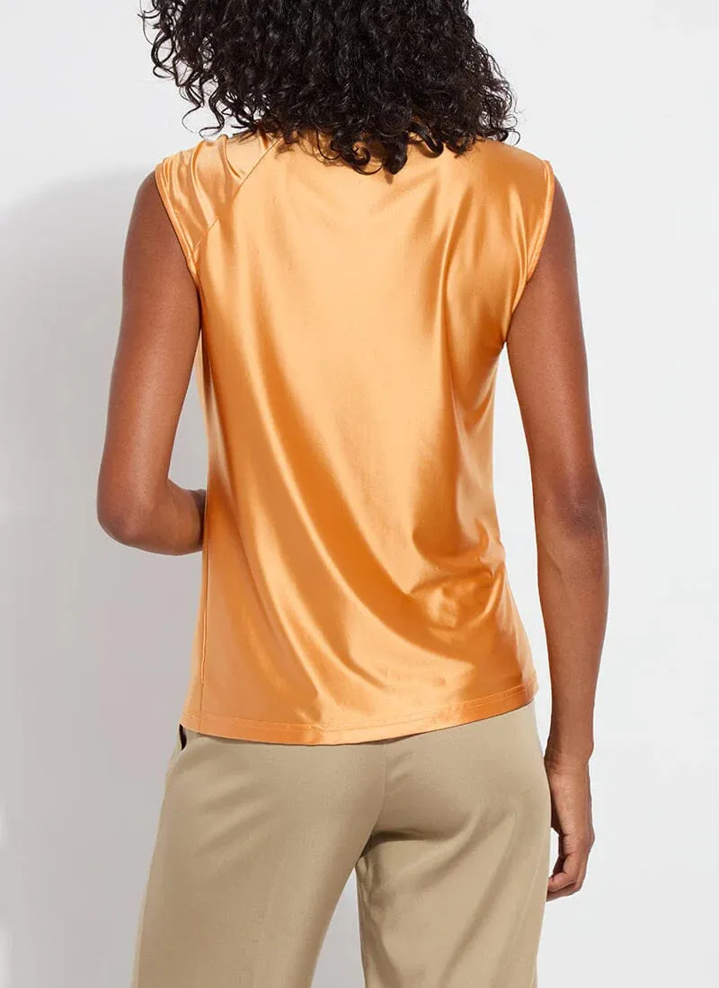 Selene Twisted Shoulder Top in Solar Ray - Lysse 20-3505-M3