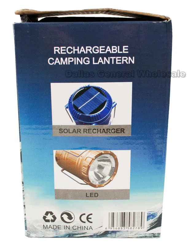 Solar Re-chargeable Camping Lanterns Wholesale