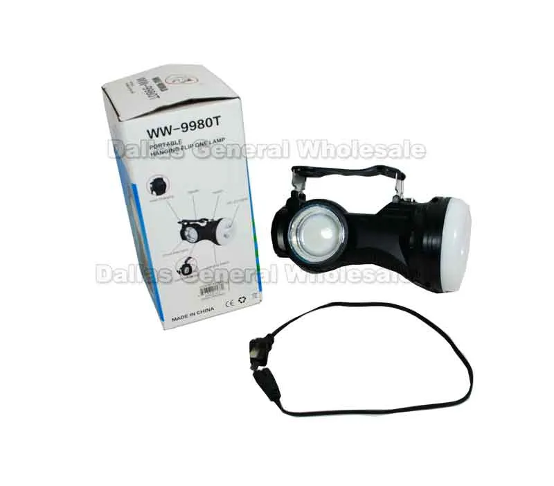Solar Re-chargeable Camping Portable Lamps Wholesale
