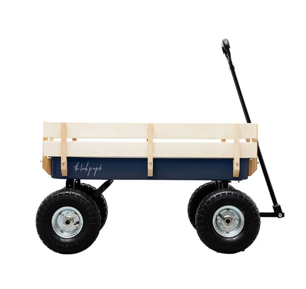 The Beach People - Heavy Duty Beach Trolley - Navy Blue