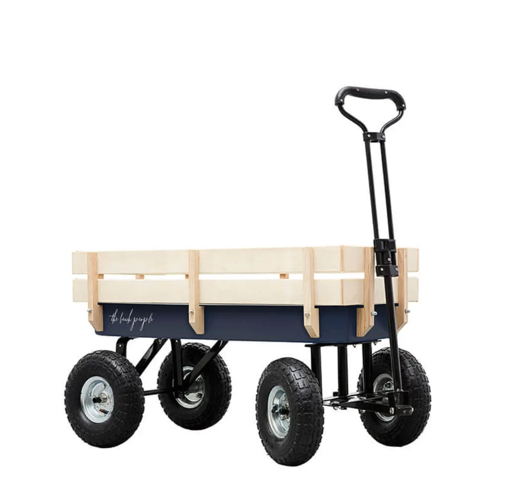The Beach People - Heavy Duty Beach Trolley - Navy Blue