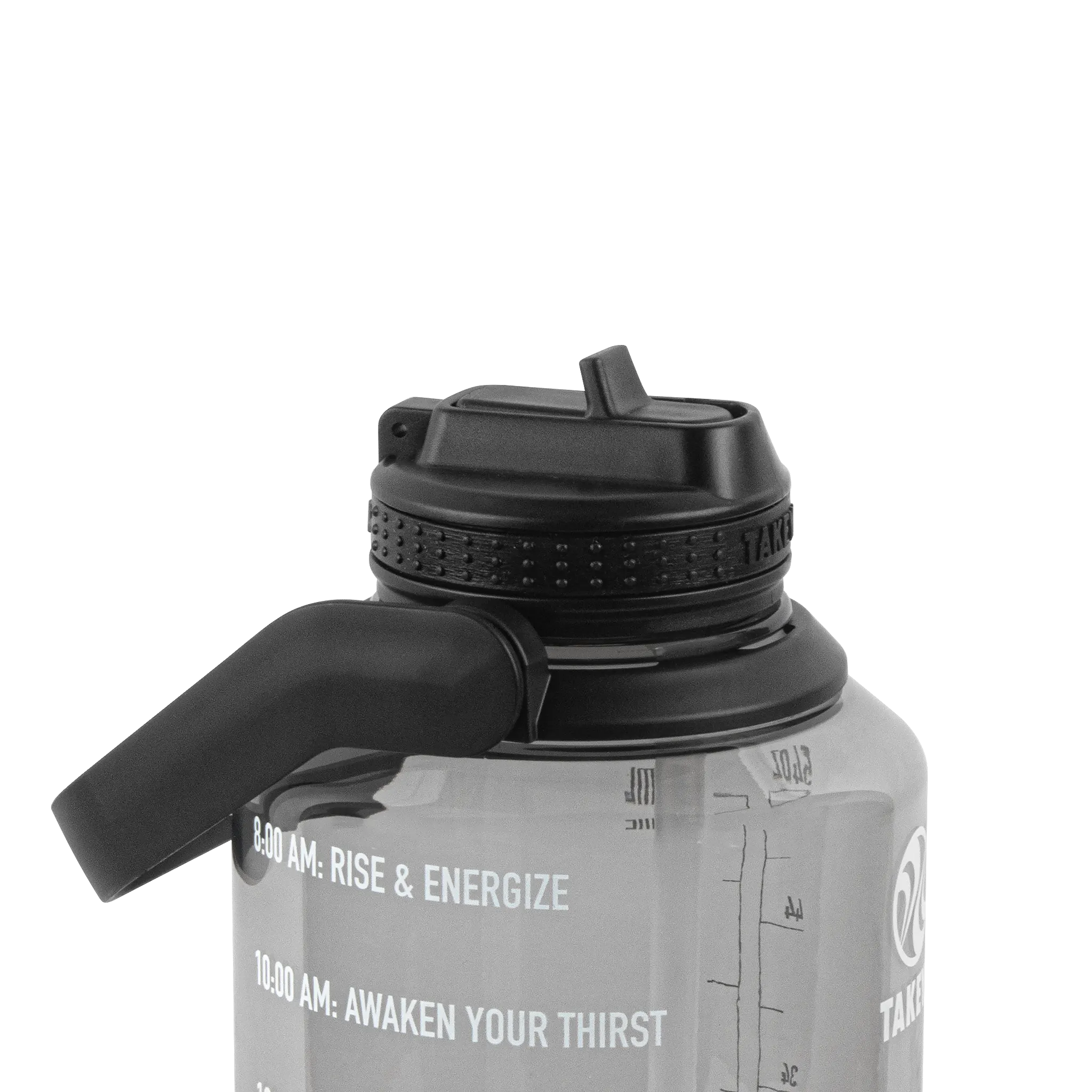 Tritan Motivational Water Bottle with Straw Lid